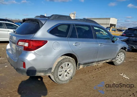 2017 Subaru Outback 2.5I Premium z USA, uszkodzony, nr VIN 4S4BSAFC8H3379300